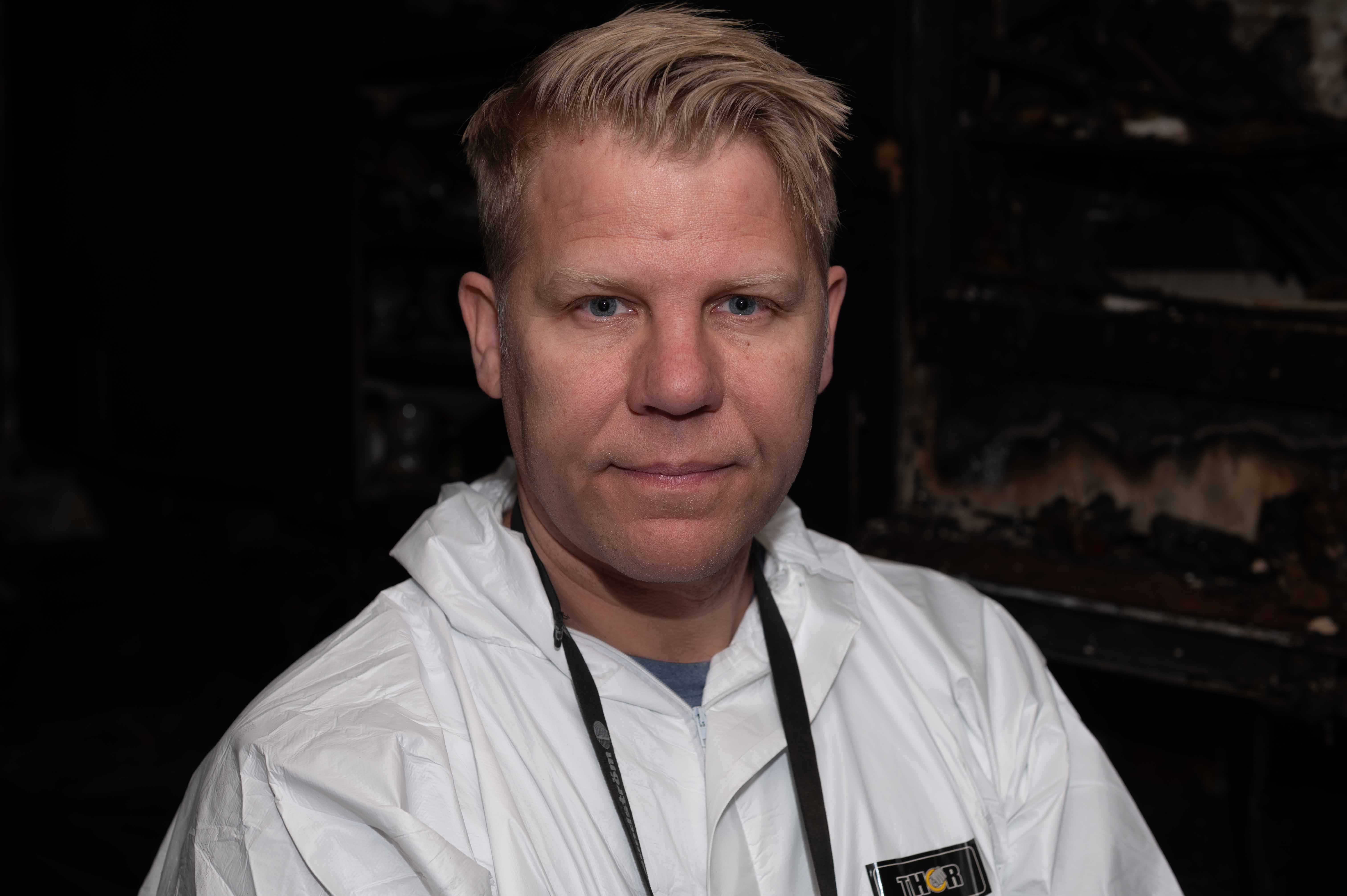 Richard Jacobsson - fire investigator - headshot